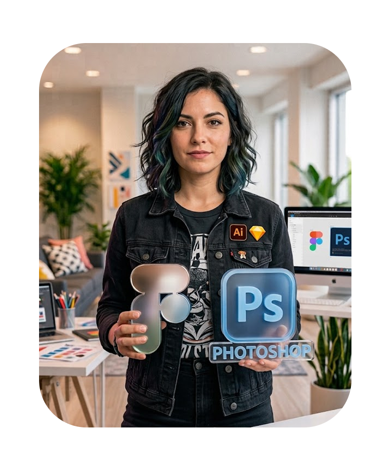 Angy Sánchez, Diseñadora en Digitallketing